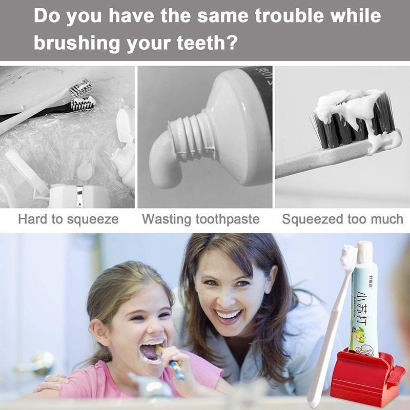 Easy-squeeze Toothpaste Holder