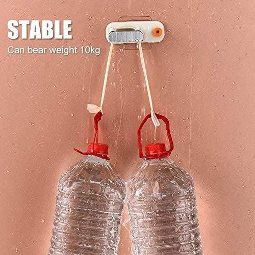 2 In 1 multifunctional broom holder