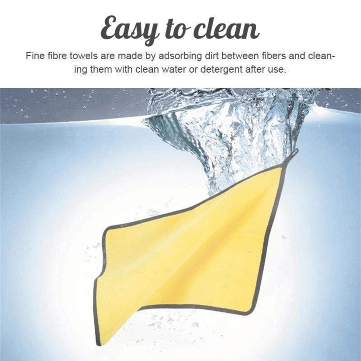 Double-Sided Absorbent Microfiber Cloth