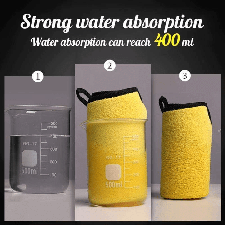 Double-Sided Absorbent Microfiber Cloth