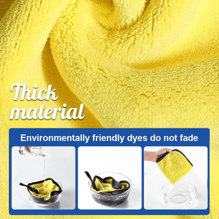 Double-Sided Absorbent Microfiber Cloth