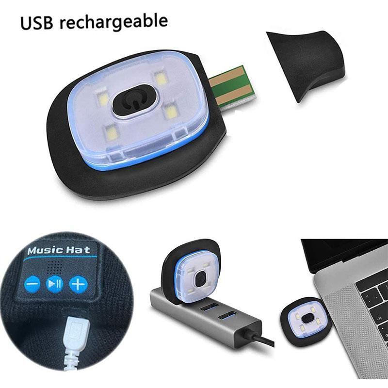 Upgraded Unisex Musical Bluetooth LED Beanie Hat