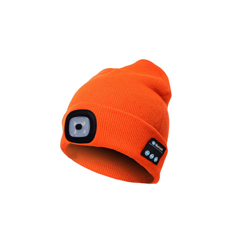 Upgraded Unisex Musical Bluetooth LED Beanie Hat
