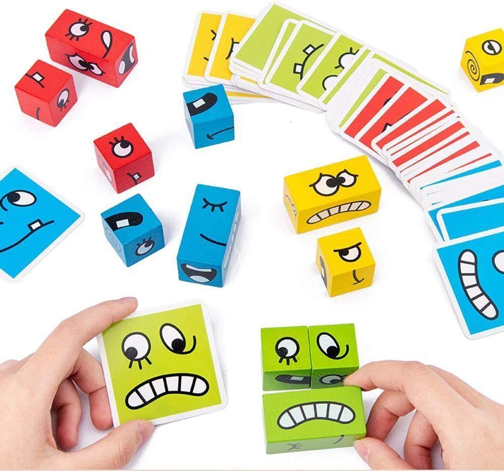 Puzzle Building Cubes
