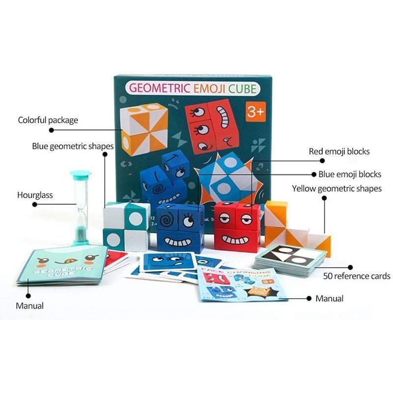 Puzzle Building Cubes