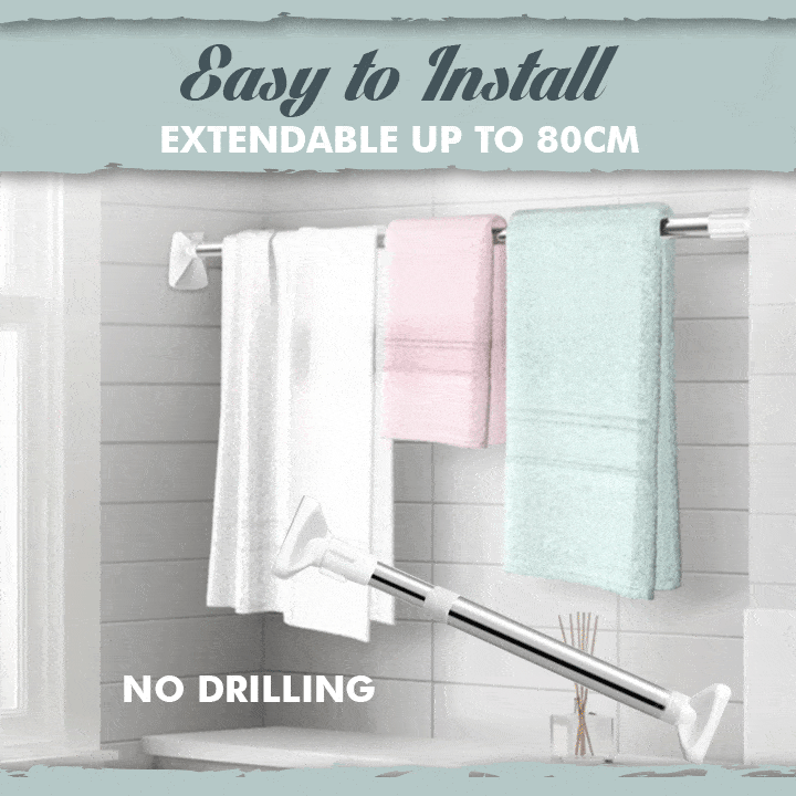 Telescopic Wall Mounted Rod