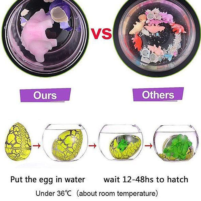 Magical cracked dinosaur eggs