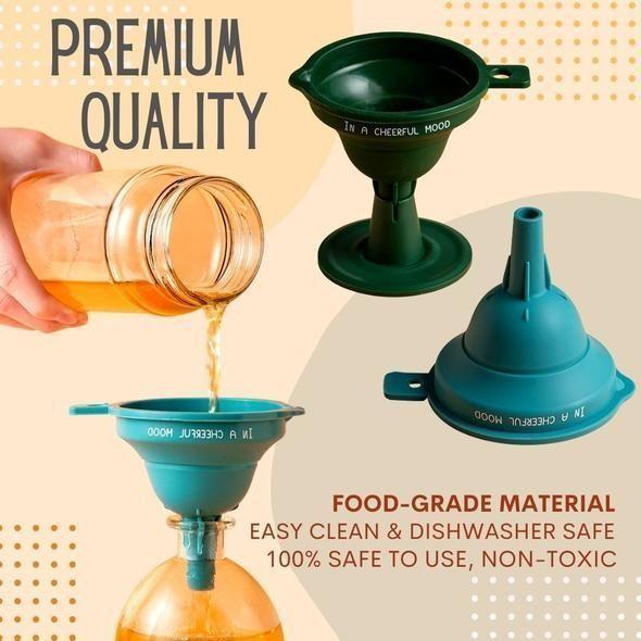 Silicone Foldable Funnel