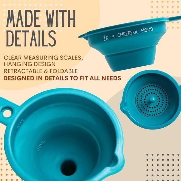 Silicone Foldable Funnel