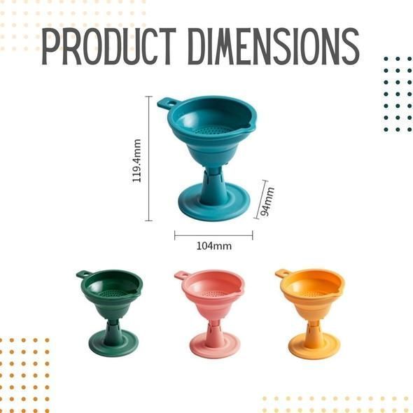 Silicone Foldable Funnel