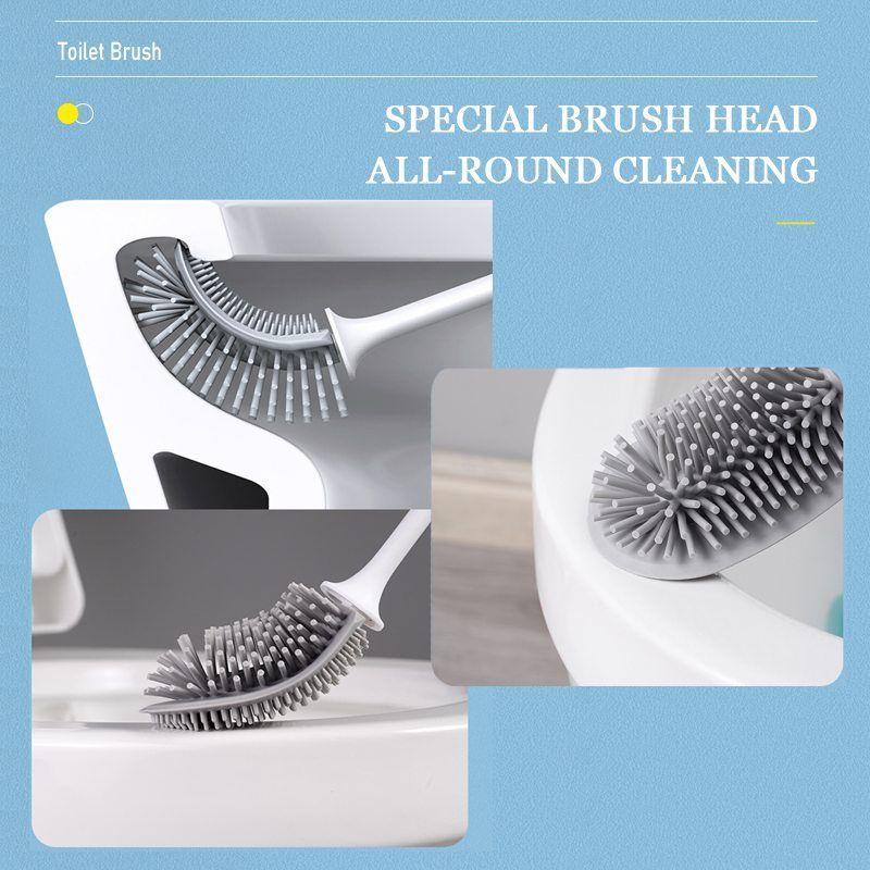 Upgraded full range toilet brush