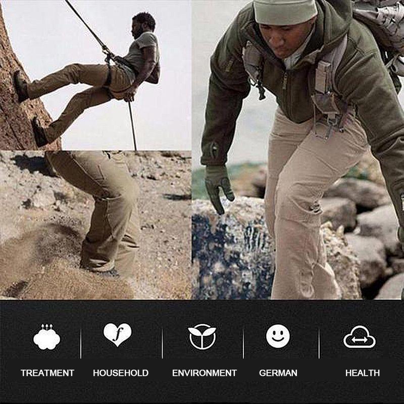 Men's waterproof tactical pants with pockets