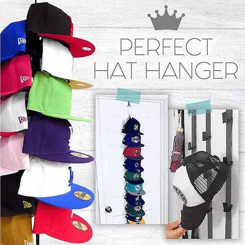 Adjustable Cap & Bag Door Rack