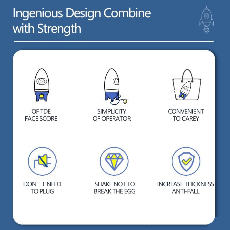 HAND-CRANKED GOLDEN EGG MAKER