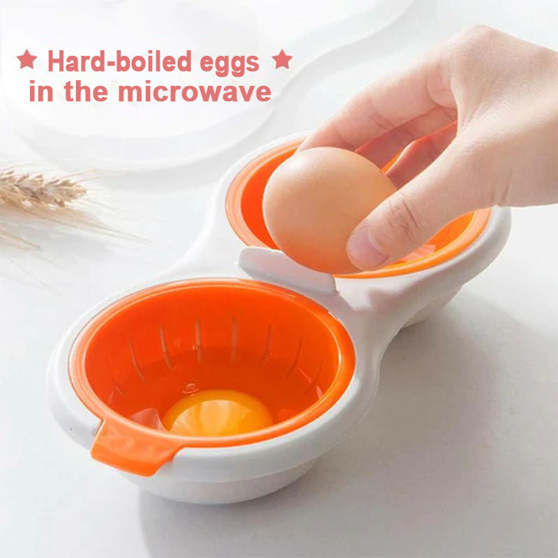 Portable microwave egg cooker