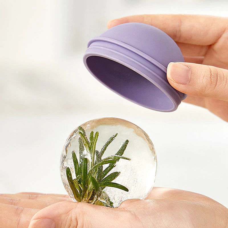 ROUND SILICONE ICE CREAM MOLD