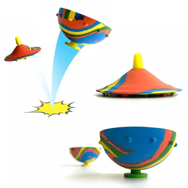 Bounce Ball Toy Jump Spinner Bowl(2 PCS)