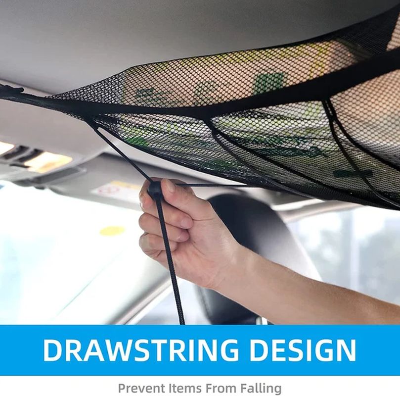 Car storage mesh pocket