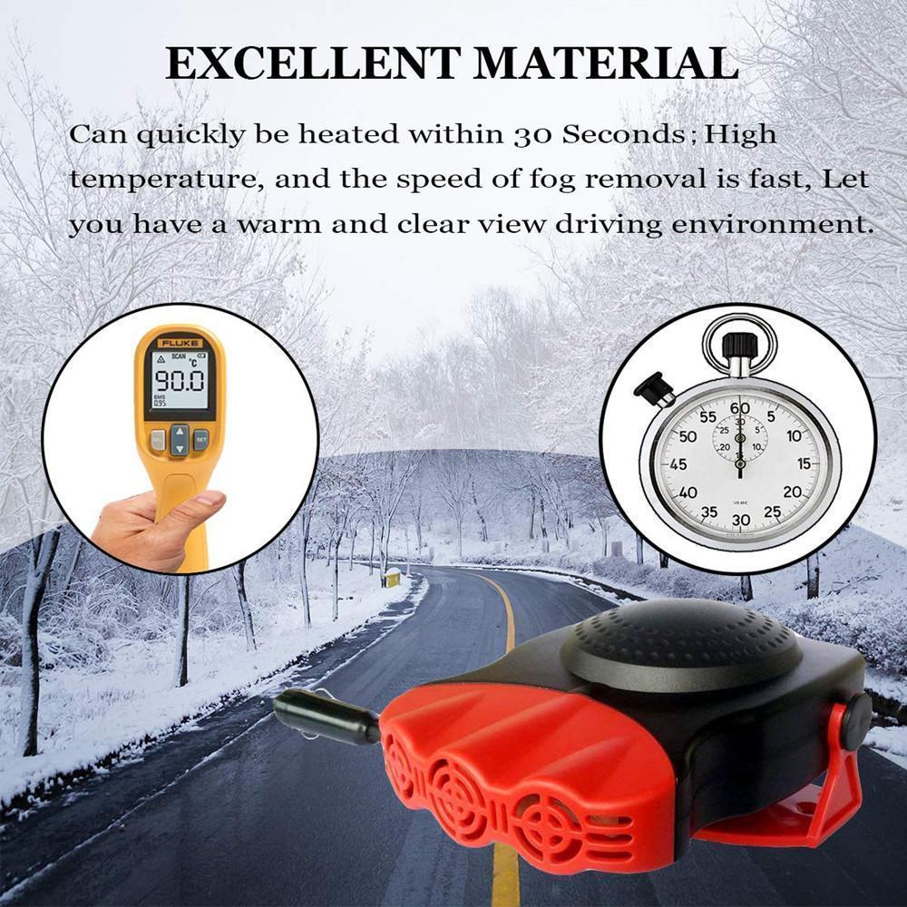 Portable Car Heater Defrosts Defogger