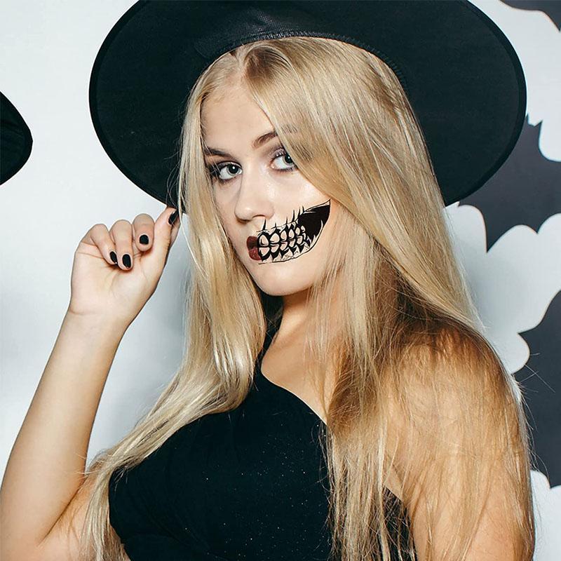 Halloween Prank Makeup Temporary Tattoo(10pcs)