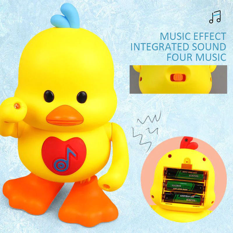 DANCING DUCK TOY (RANDOM COLOR)
