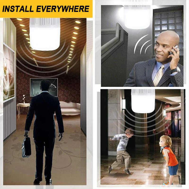 Automatic motion sensor LED light