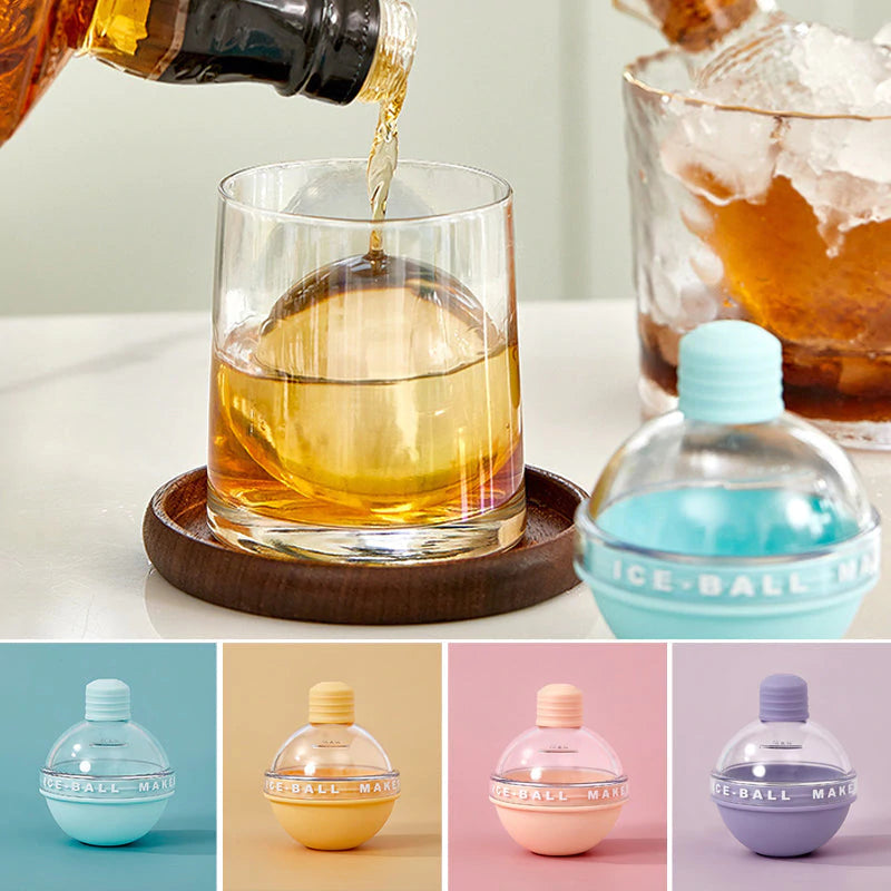 ROUND SILICONE ICE CREAM MOLD