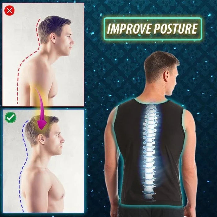 Versatile Heat Trapping Sweat Compression Vest For Men And Women