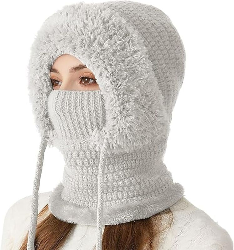 Women's 3-in-1 Knitted Hat