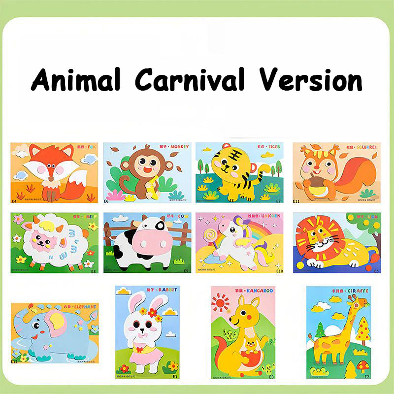 Children's DIY 3D EVA Sticker Toys