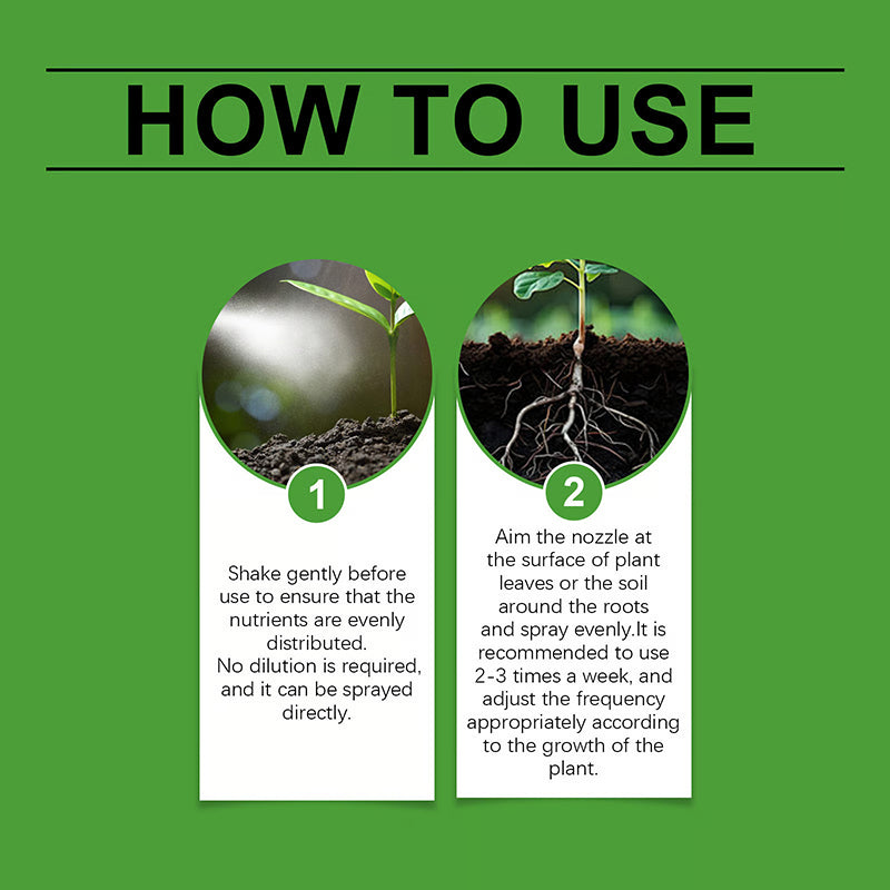 Ready-to-use plant nutrient spray (no dilution required)