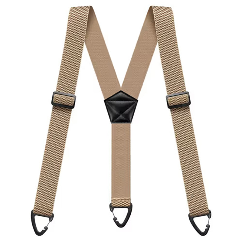 Men's X-back suspenders (with hook-style clips)