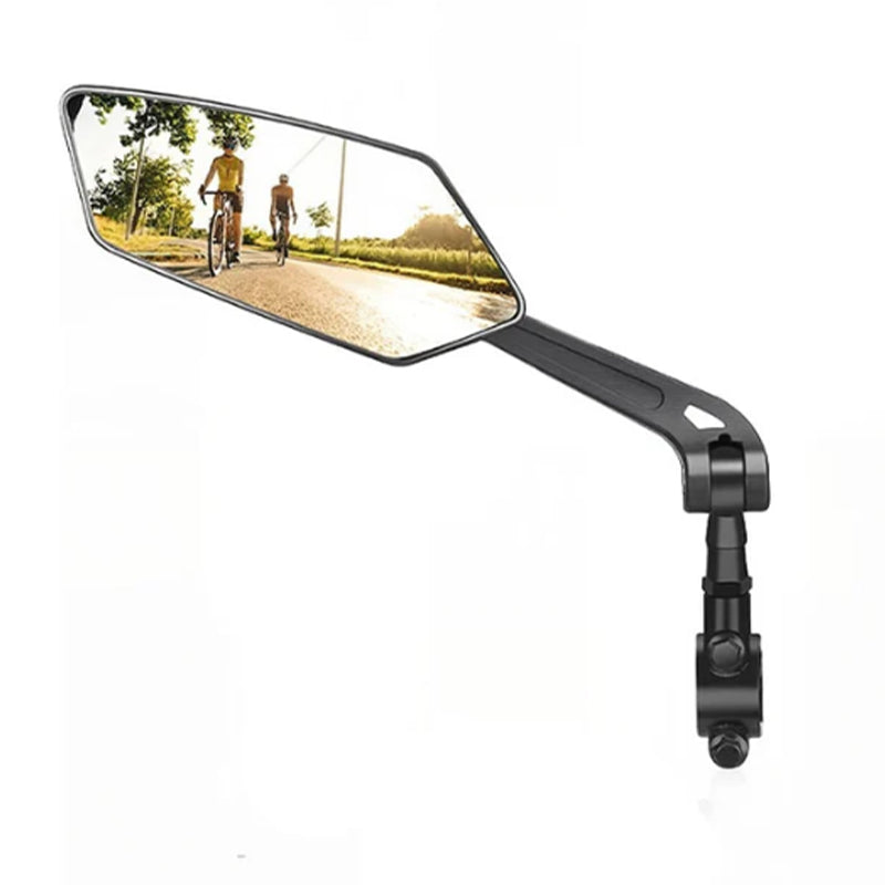360° rotatable and adjustable bicycle rearview mirror