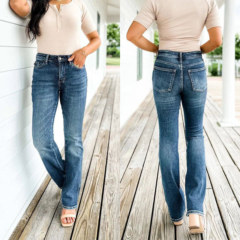 ⏰👖High-stretch tummy-control jeans
