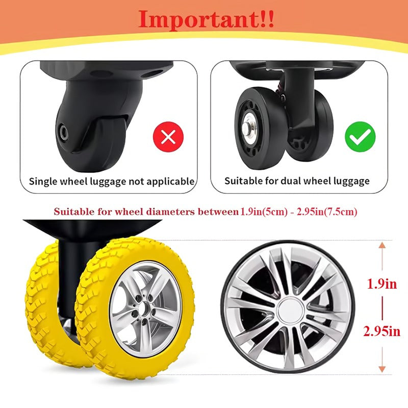 Luggage Wheel Protector