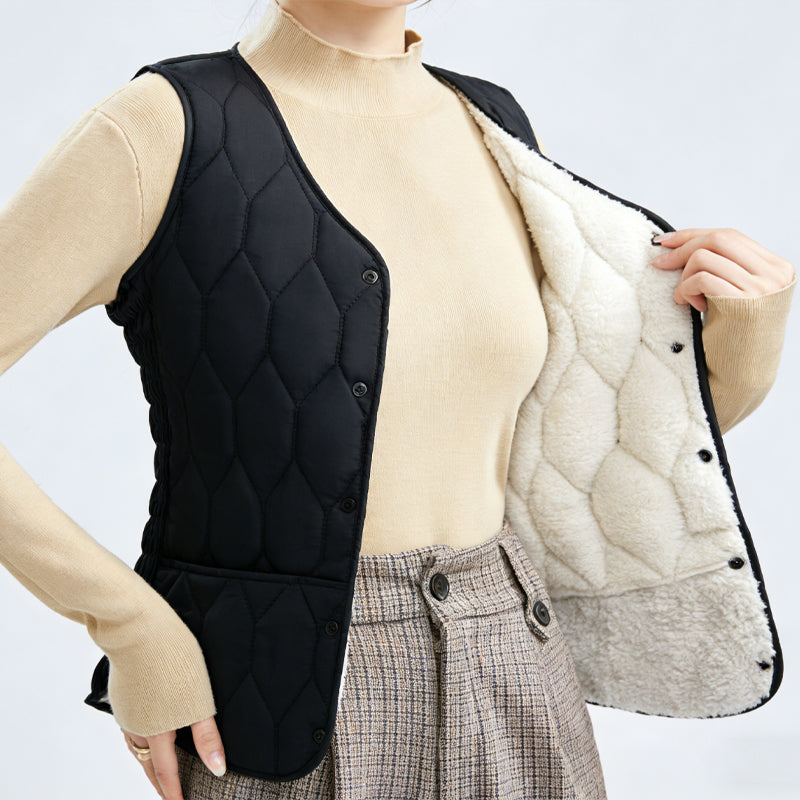New sleeveless down vest