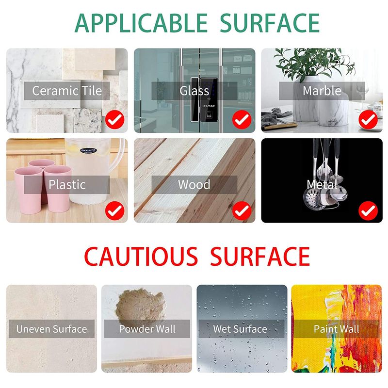 Universal PVC double-sided adhesive