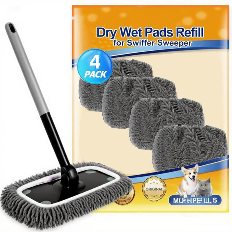 Reusable mop pad