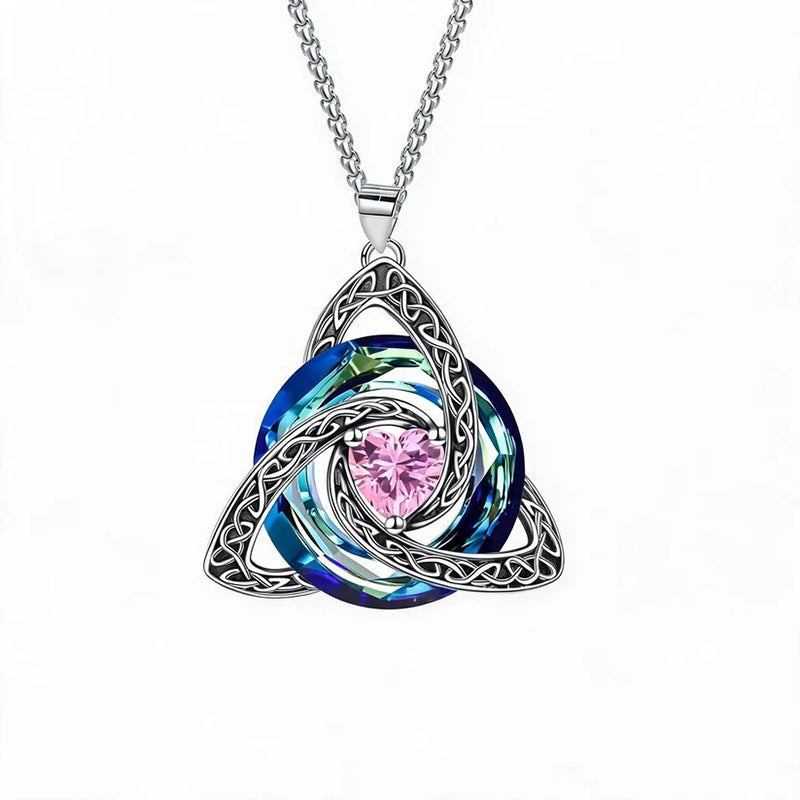 Birthstone Heart Pendant Necklace
