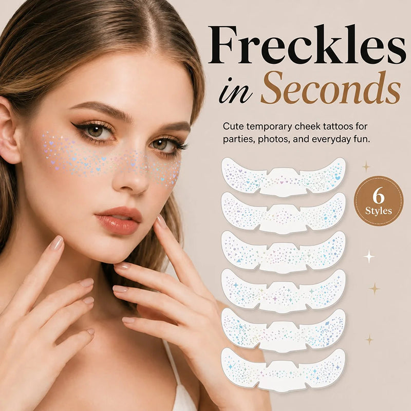 Face Freckle Tattoos