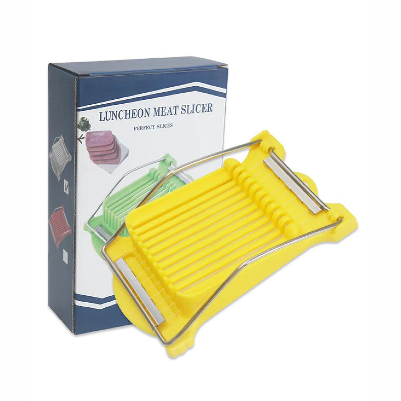 Luncheon meat cutting tool