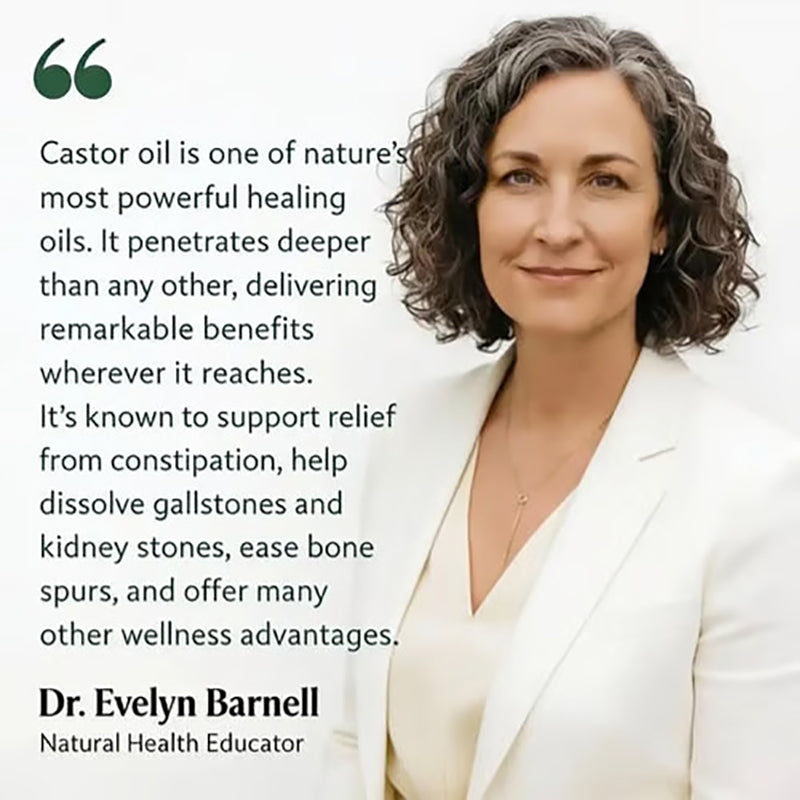 100% Organic Castor Oil Rollerball