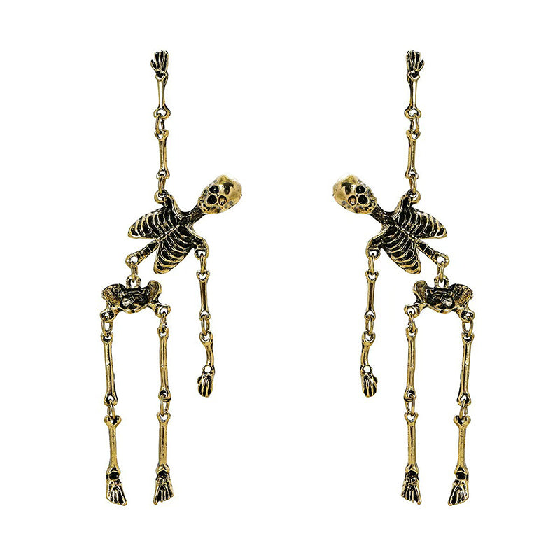 🔥Halloween decorative skull earrings