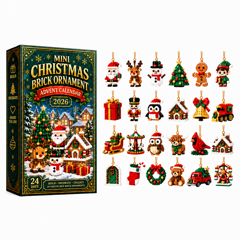 Christmas Building Block Decoration Toy