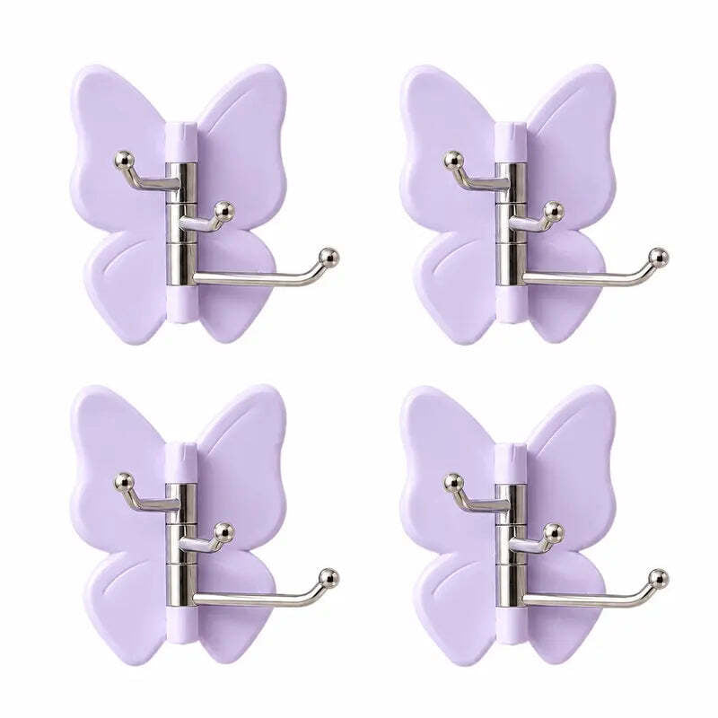 Rotatable butterfly hook