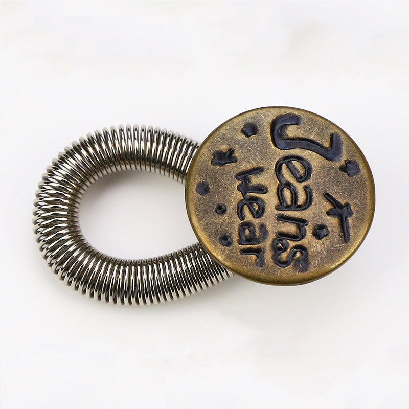 🏆Spring Metal Waist Extension Buttons for Jeans🔩👖