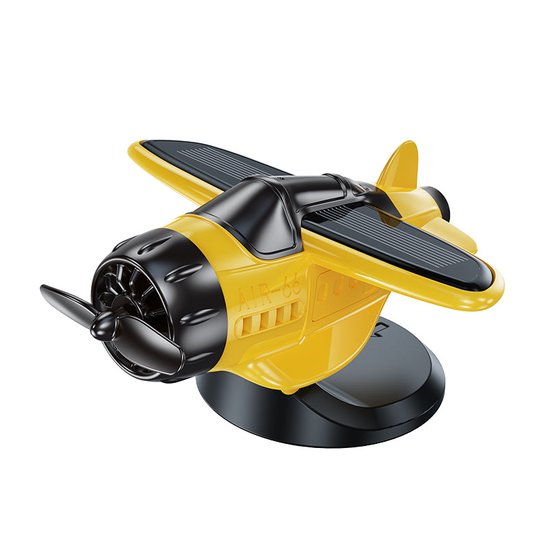 Solcelledrevne flyformede bilpynt