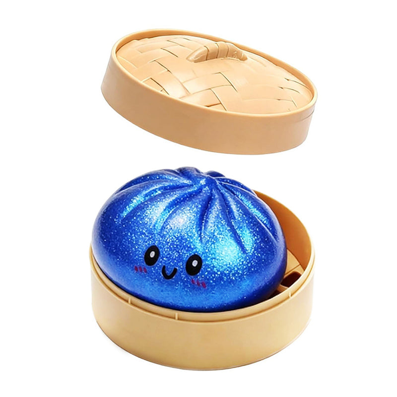 Glowing "Steamed Bun" Style Mystery Stress-Relief Squeeze Toy (Color Random)