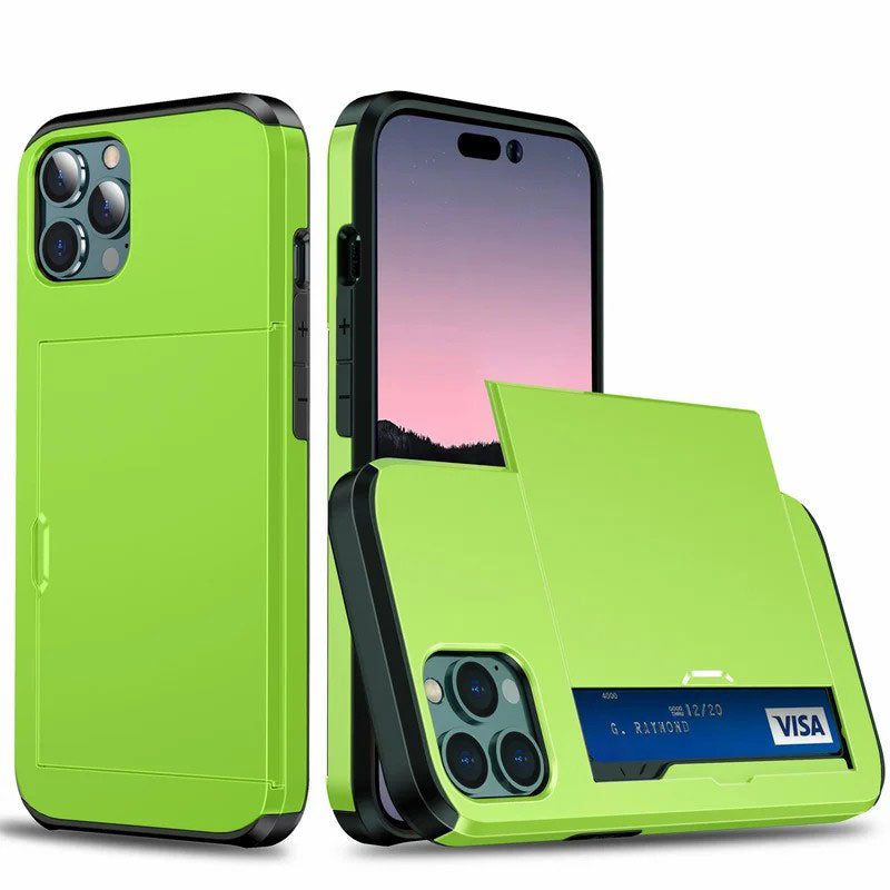 Mobile phone case with card slot