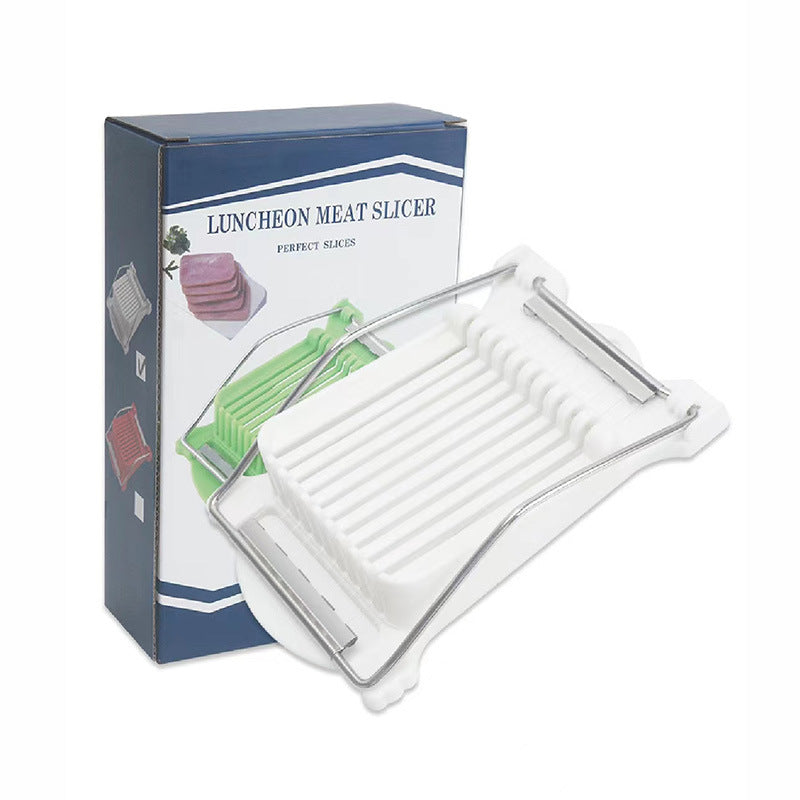 Luncheon meat cutting tool